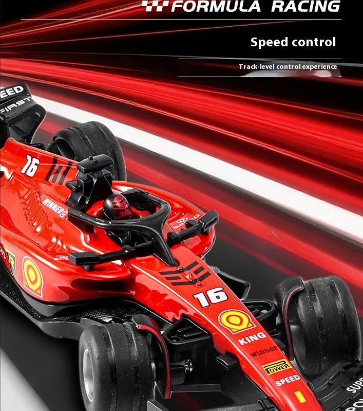 2025 New RC car August  Product 1:64 Mini Alloy Car Model, Adjustable Lighting Formula Racing, Children's Remote Control Car