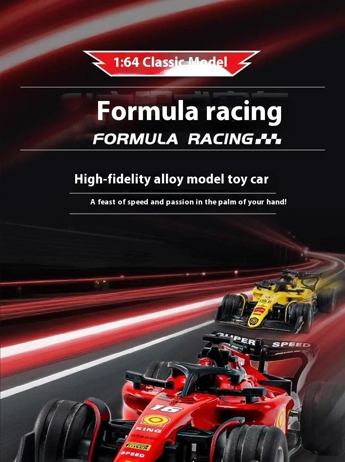 2025 New RC car August  Product 1:64 Mini Alloy Car Model, Adjustable Lighting Formula Racing, Children's Remote Control Car