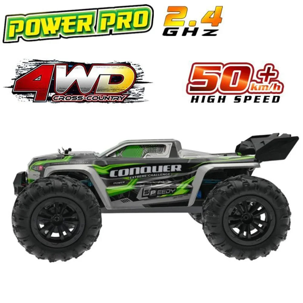 2025 New 1:16 Scale Large RC Cars 50km/h High Speed RC Cars Toys for Boys Remote Control Car 2.4G 4WD Off Road Monster Truck